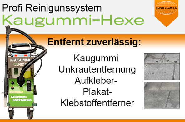 Super-Clean e. K. Kaugummi-Hexe